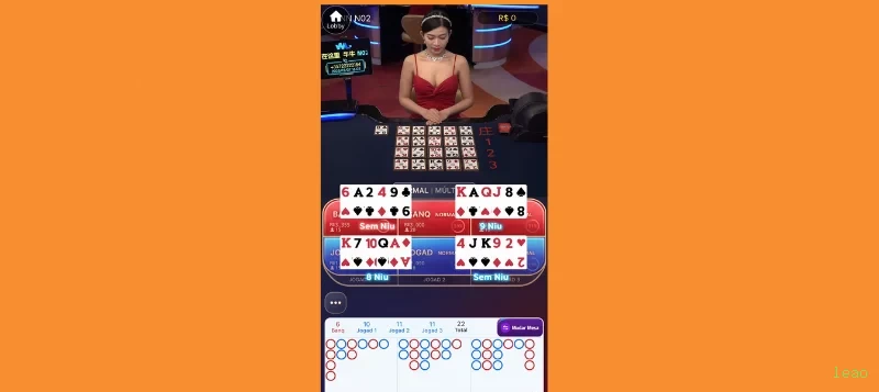 Cassino ao vivo leao dealers